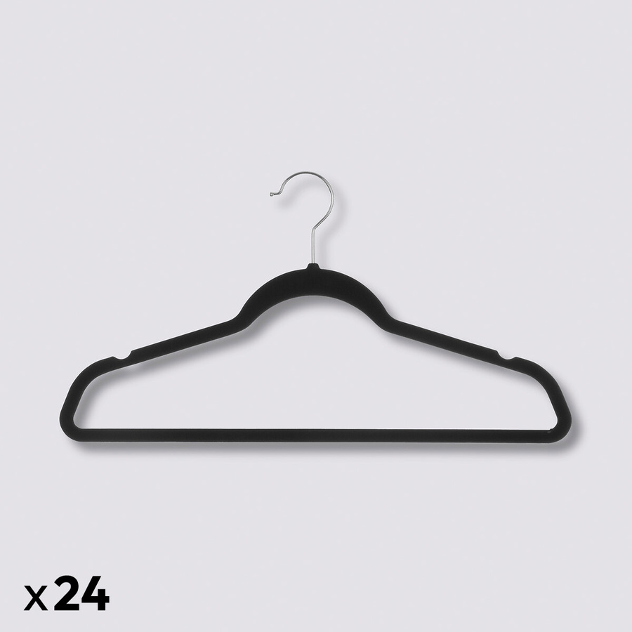 Lot de 24 cintres en feutrine Hang'up