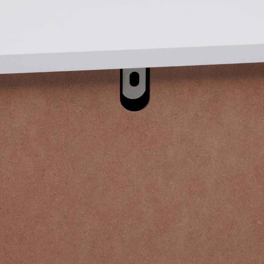 Commode 3 tiroirs, blanc Dolo