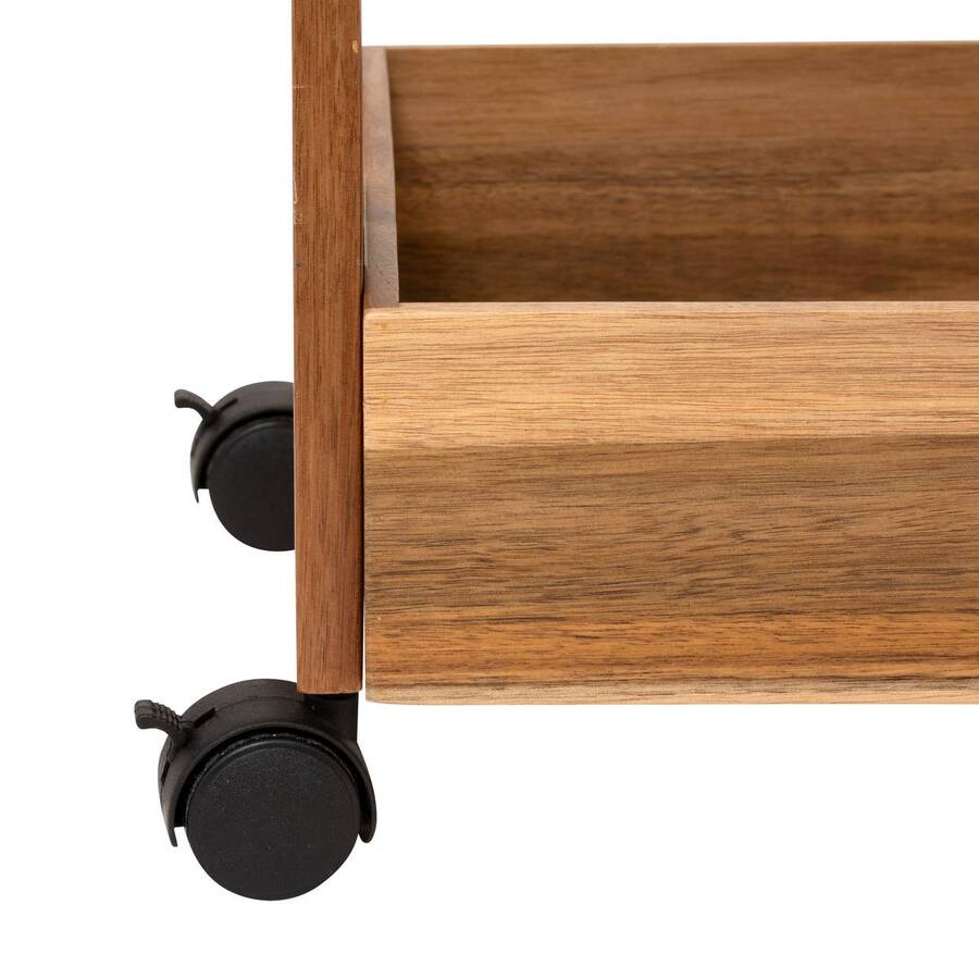 Desserte, l.40 cm, marron Acacia