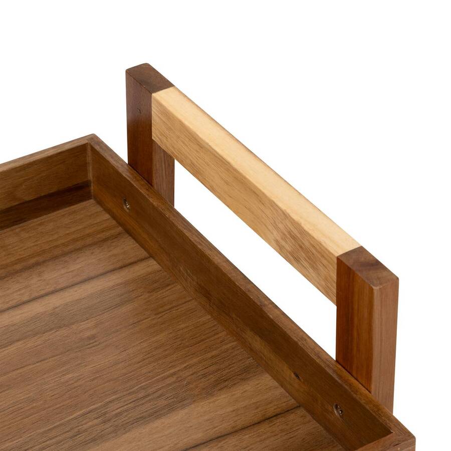 Desserte, l.40 cm, marron Acacia