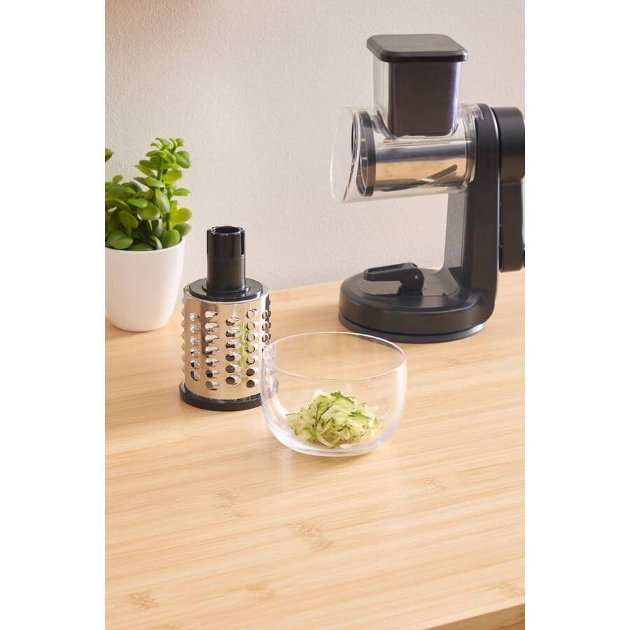 Râpe, l.23,4 cm, noir Silver pro