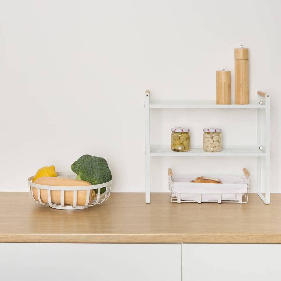 Corbeille à fruits, l.28 cm, blanc Balm