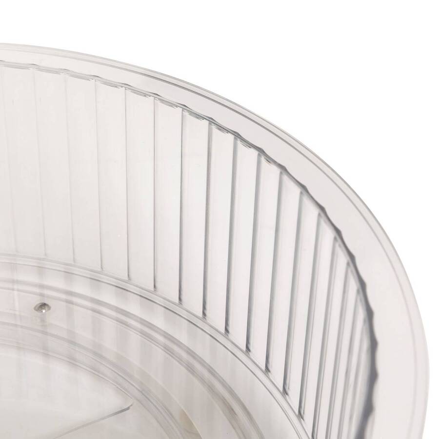 Organiseur rotatif, d.23 cm, transparent Streaks