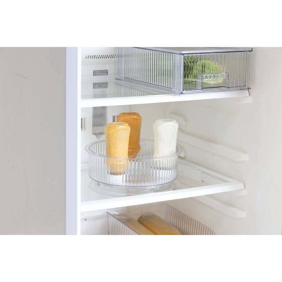 Organiseur rotatif, d.23 cm, transparent Streaks