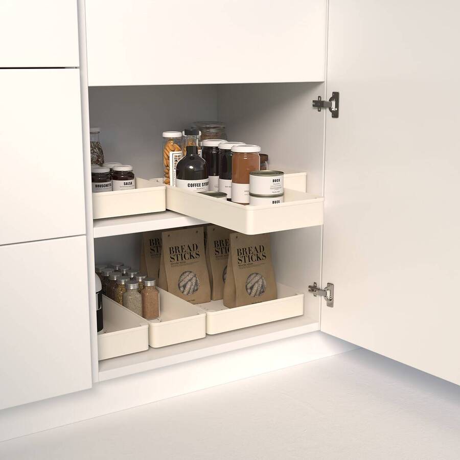 Organiseur, l.38,6 cm, beige Stora