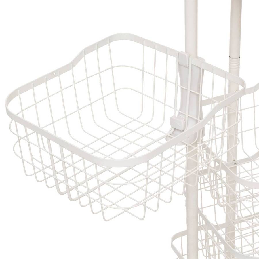 Desserte, l.34,5 cm, blanc Balm