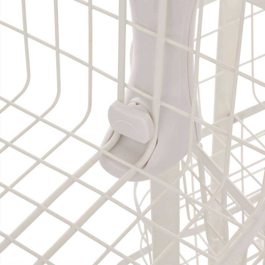 Desserte, l.34,5 cm, blanc Balm