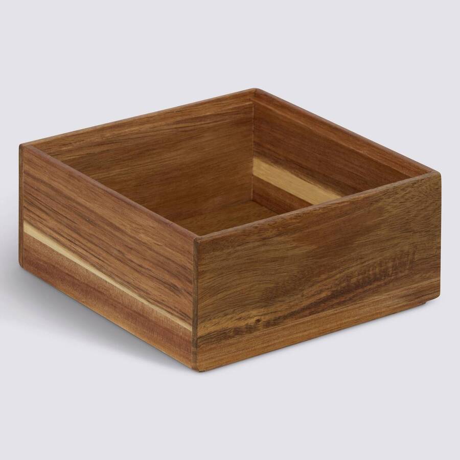 Rangement tiroirs, l.15 cm, marron Tidy smart acacia