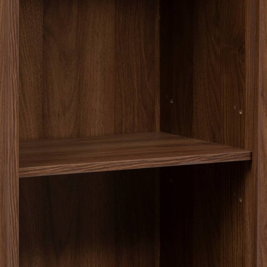 Bibliothèque 2 portes, marron Slidy