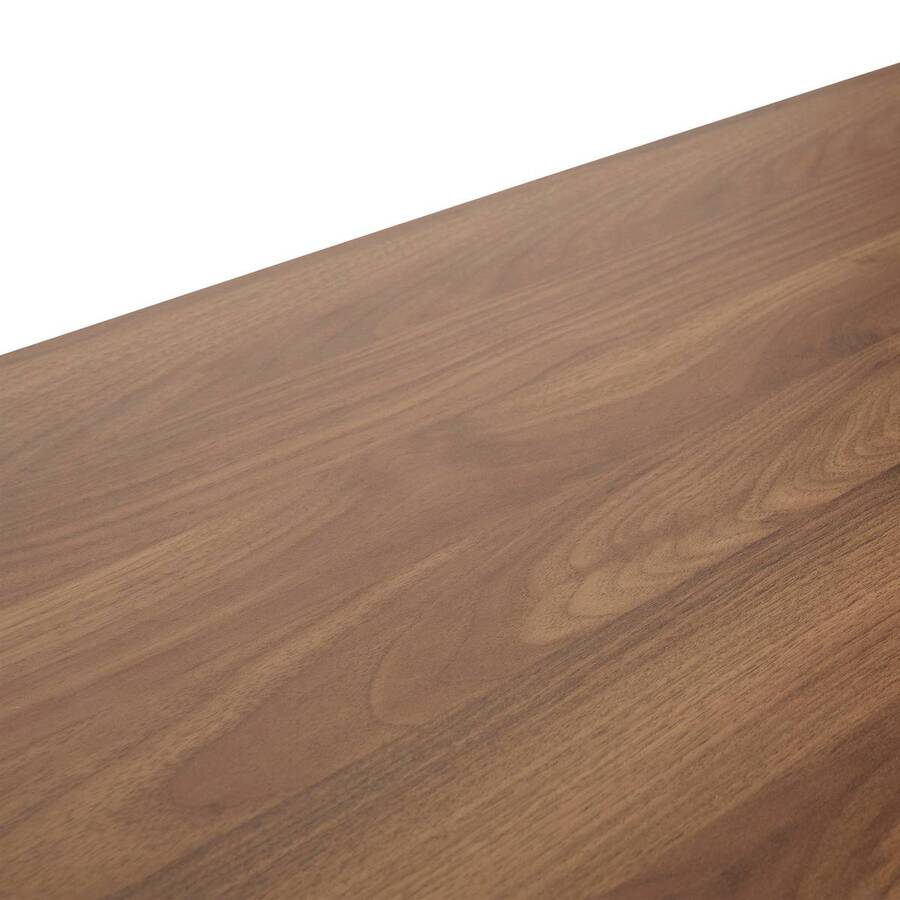 Meuble tv 2 étagères, marron Slidy