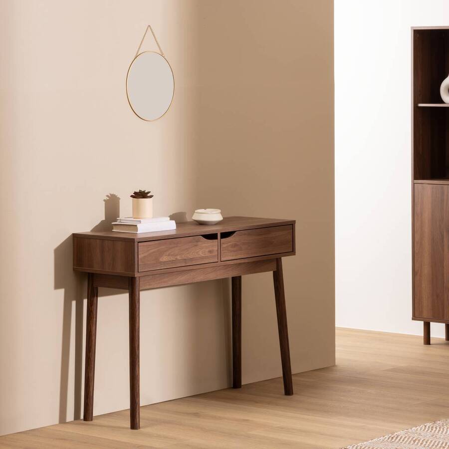 Console, marron Slidy