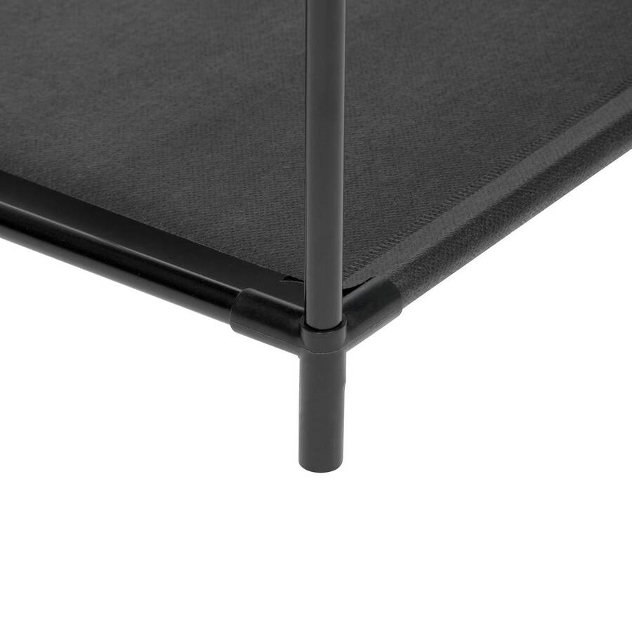 Etagère 2 niveaux, noir Mix'n modul