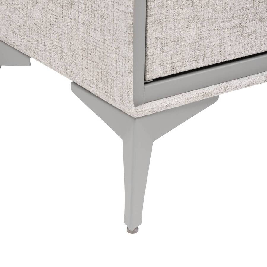 Commode 6 tiroirs, gris Granite