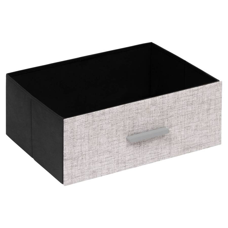 Commode 6 tiroirs, gris Granite
