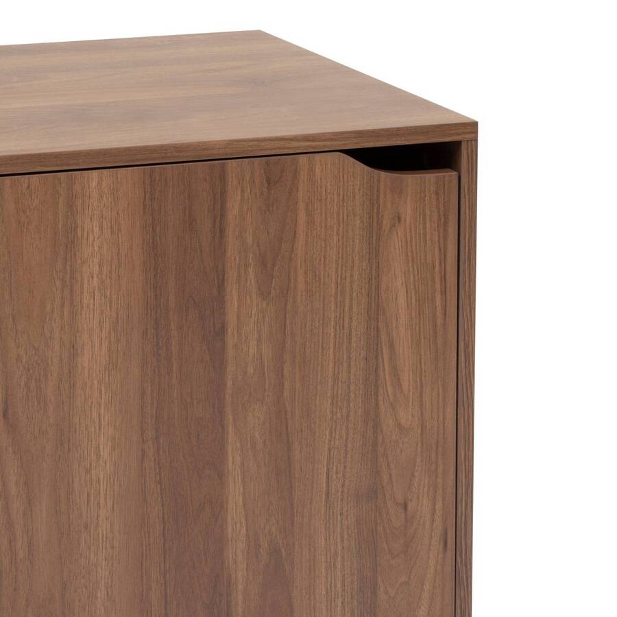 Buffet 2 portes, marron Slidy