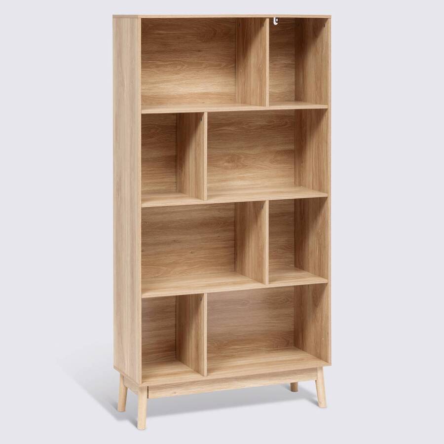 Bibliothèque, beige Abana