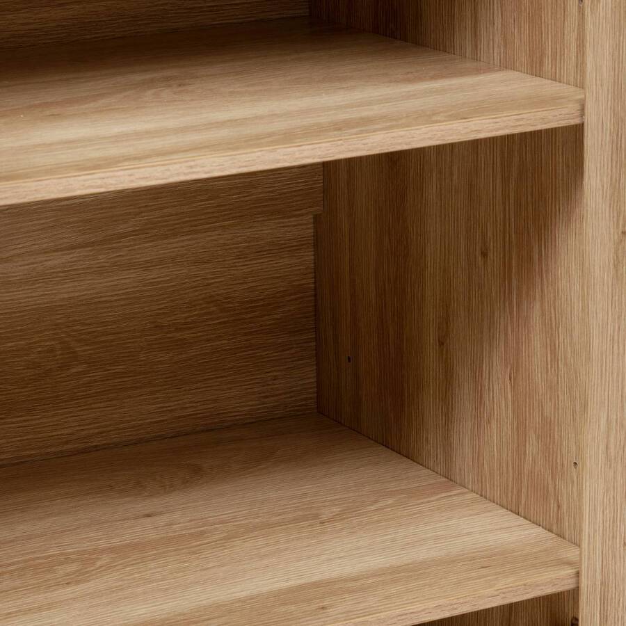 Buffet de cuisine 2 portes, marron Abana