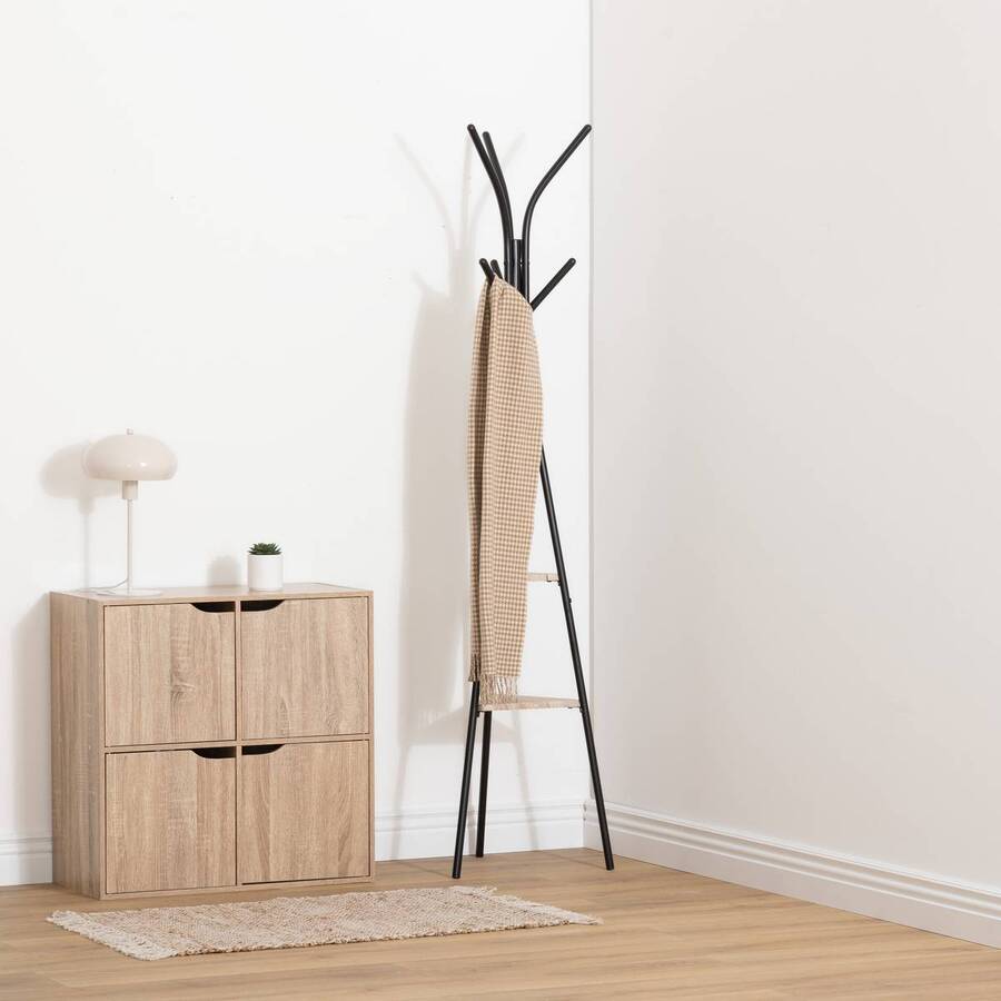 Etagère 4 portes, beige Mix'n door