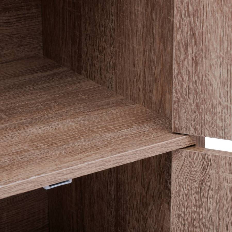 Etagère 4 portes, beige Mix'n door