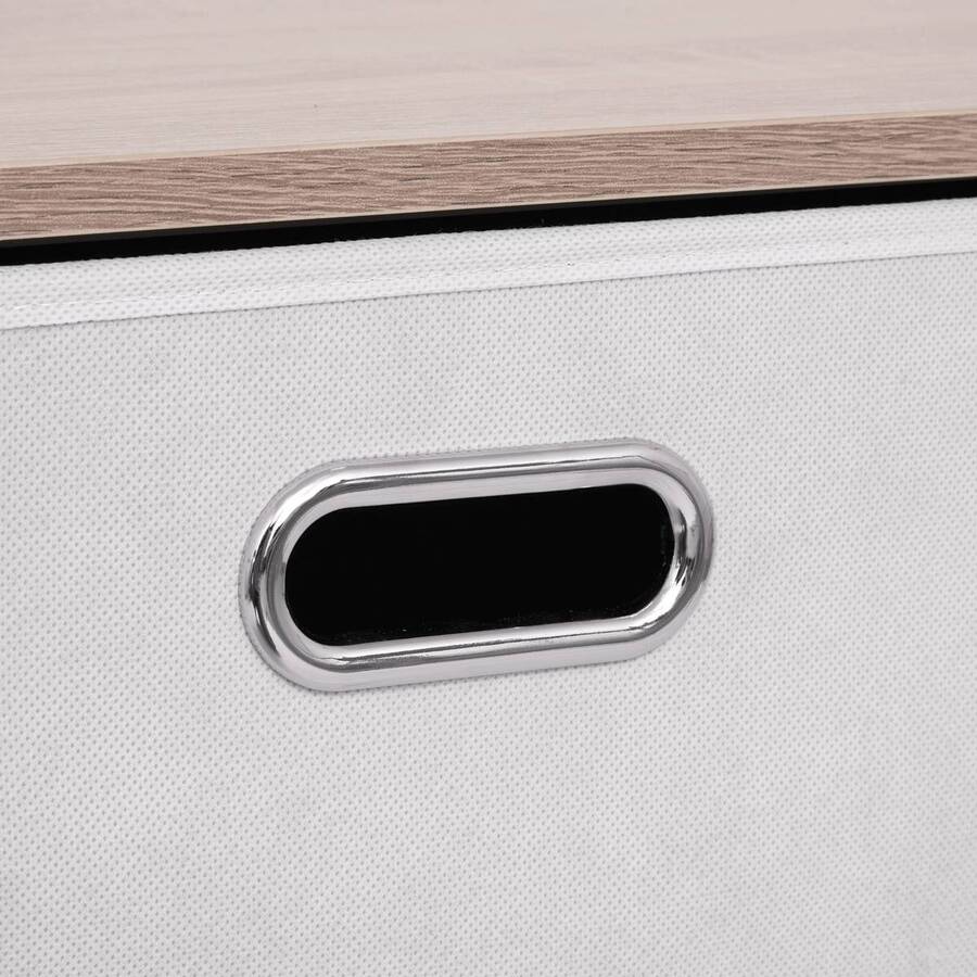 Commode 3 tiroirs, beige Dress up