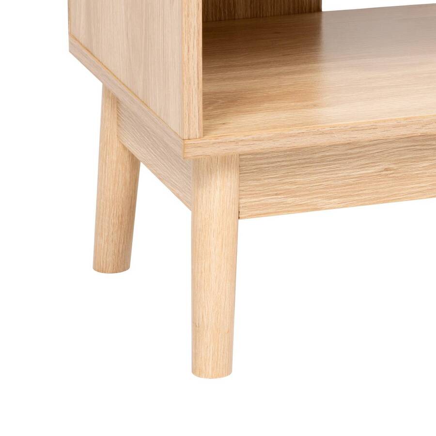 Meuble sous-lavabo 2 portes, beige Abana