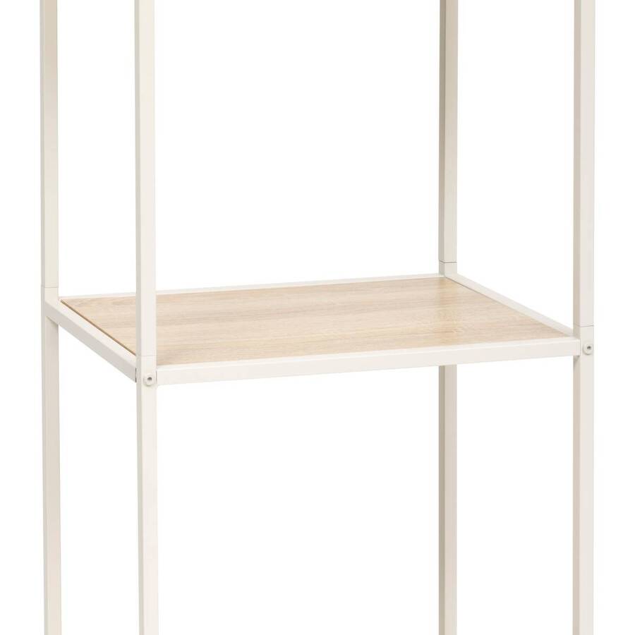 Etagère 4 niveaux, beige Curvy