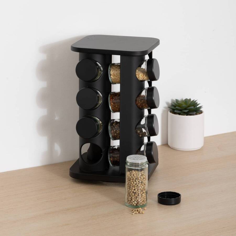 Support à épices, 16 emplacements, l.19 cm 