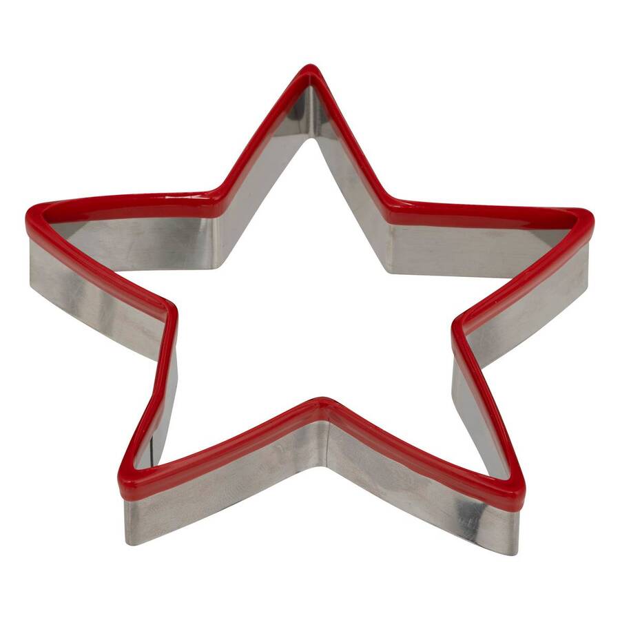 Emporte-pièces, 3 pièces, rouge Noël
