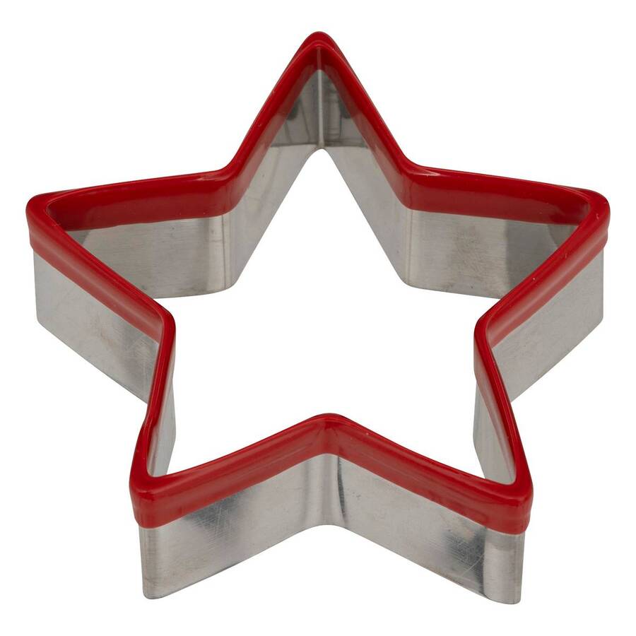Emporte-pièces, 3 pièces, rouge Noël