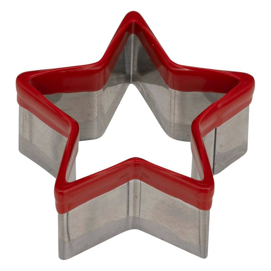 Emporte-pièces, 3 pièces, rouge Noël