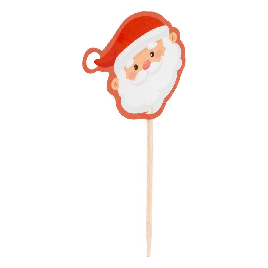 50 moules à muffins et 25 piques noël 