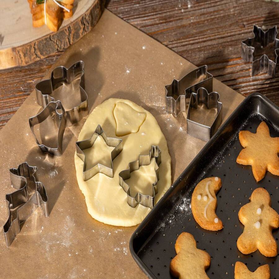 Emporte-pièces, 18 pièces, argent 