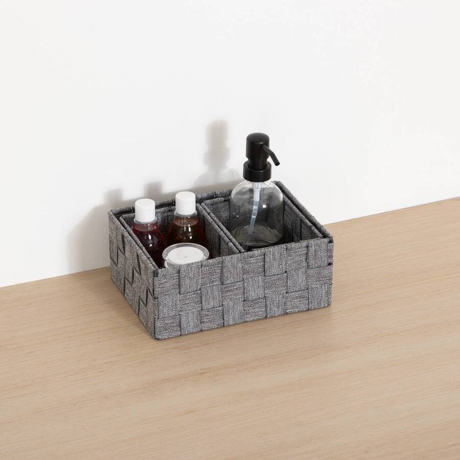 Panier, 3 produits, gris Lise