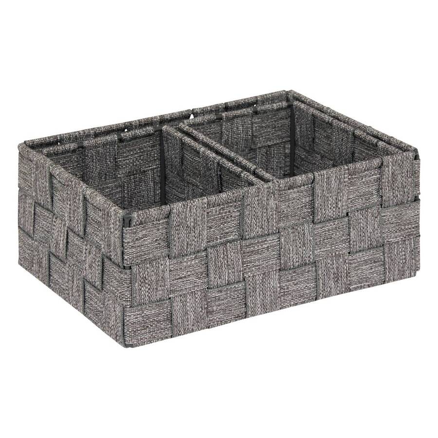 Panier, 3 produits, gris Lise