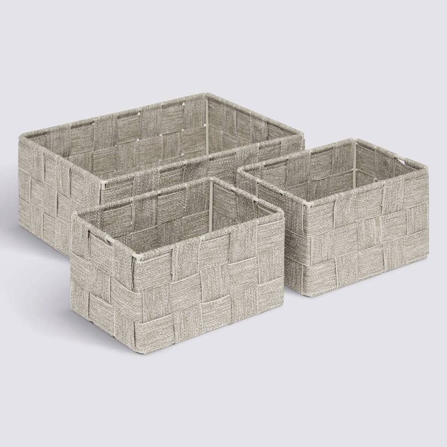 Panier, 3 produits, beige Lise