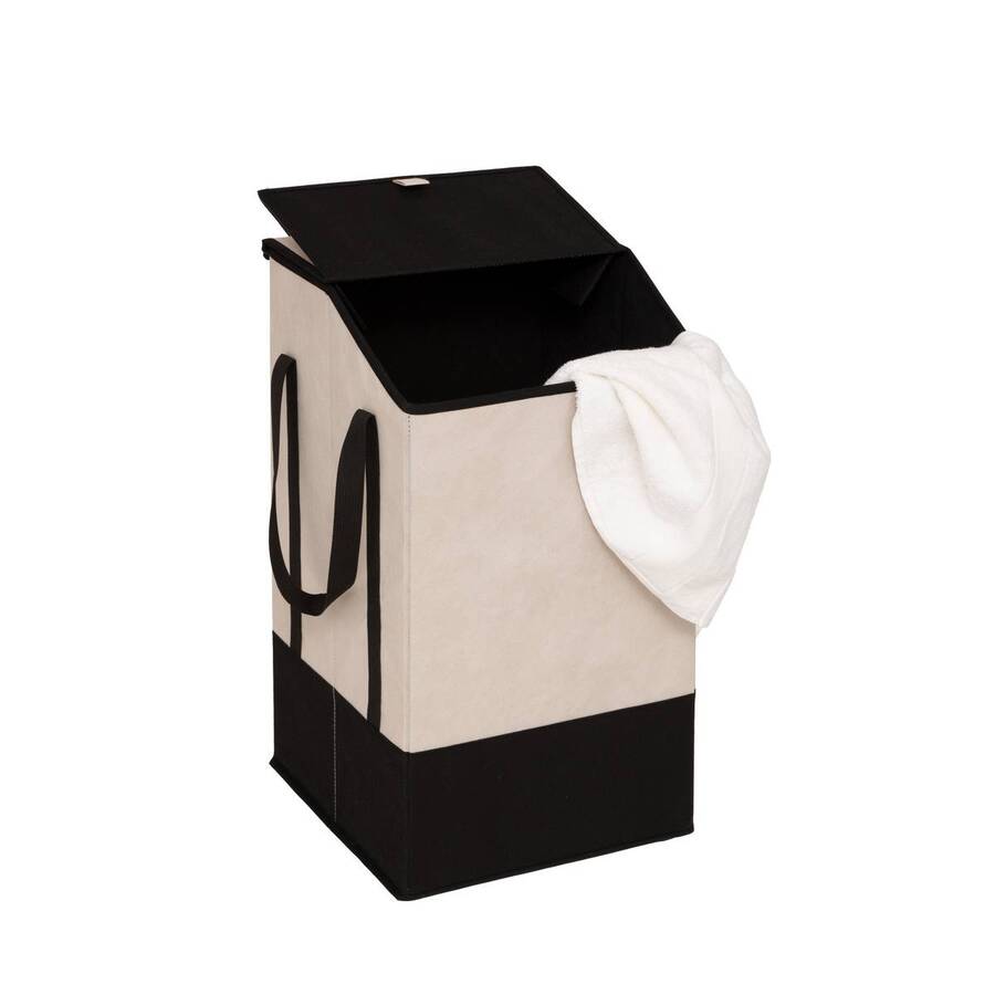 Panier à linge, 45 l, beige 