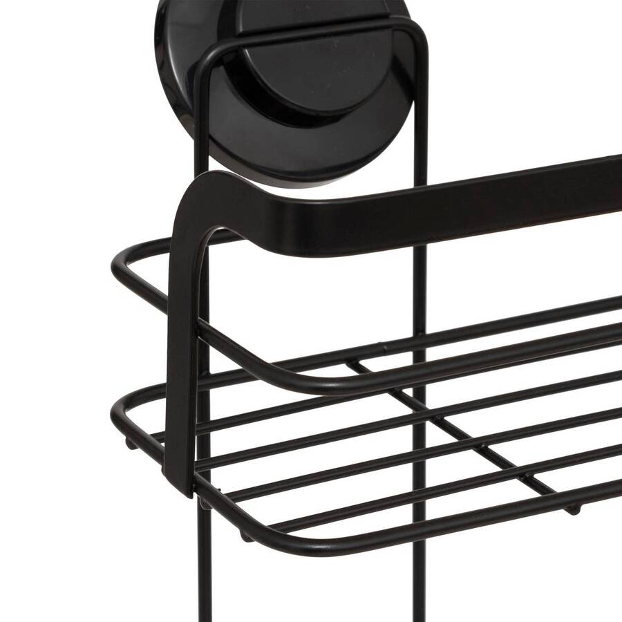 Serviteur de douche 2 niveaux, noir Venterra