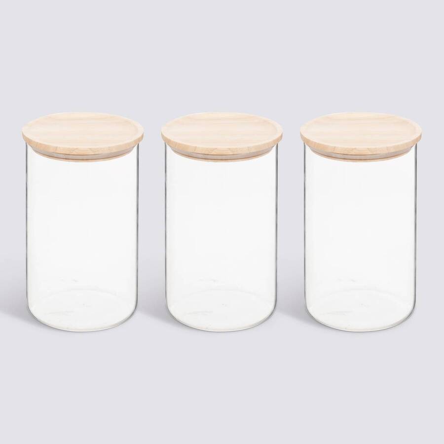 Lot de 3 bocaux, 1l 