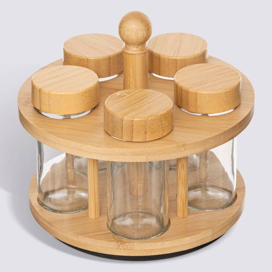 Support à épices, 5 emplacements, d.17 cm Cozy