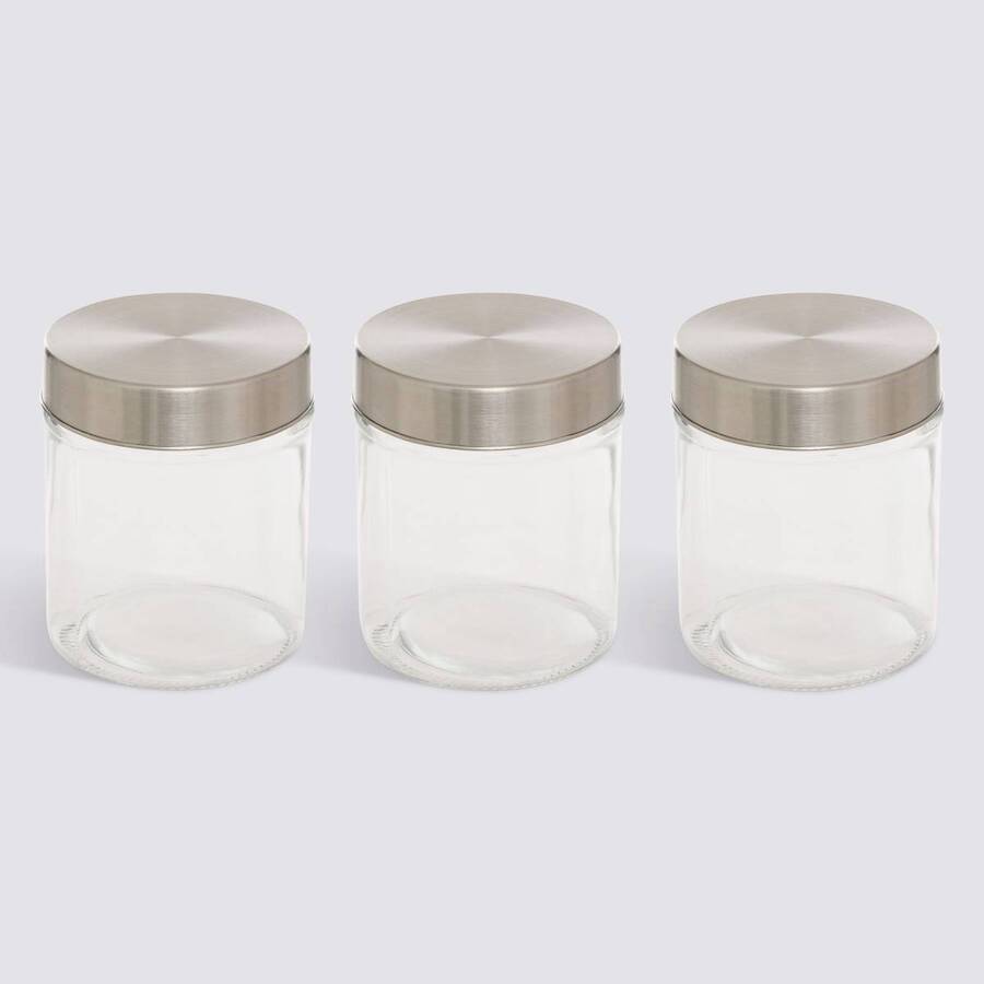 Lot de 3 bocaux, 0,7l