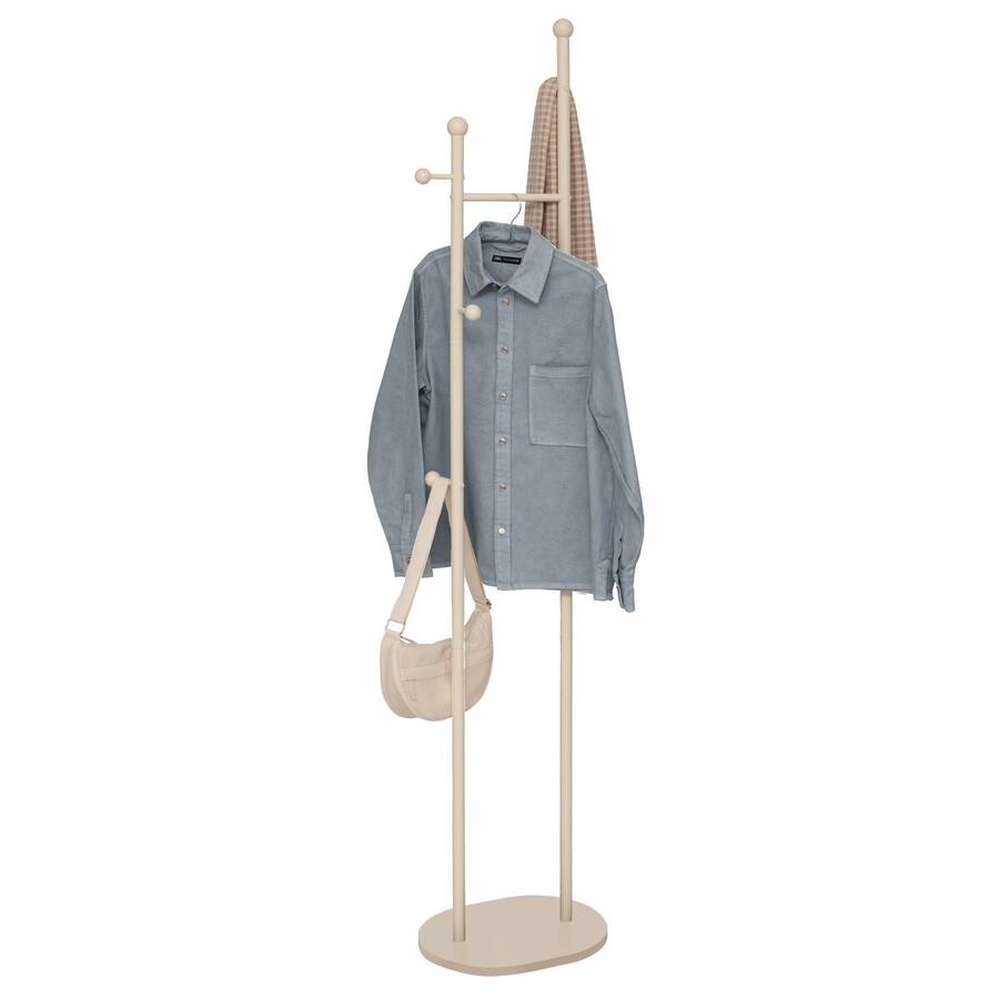 Porte-manteaux, 6 accroches, l.40 cm Liny