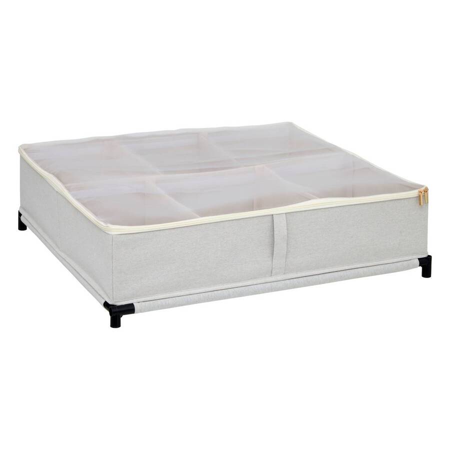 Housse de rangement sous lit, l.66 cm, beige Dressy plus