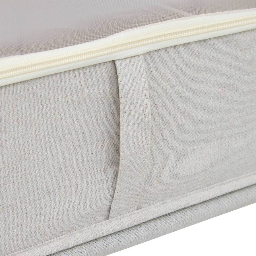 Housse de rangement sous lit, l.66 cm, beige Dressy plus