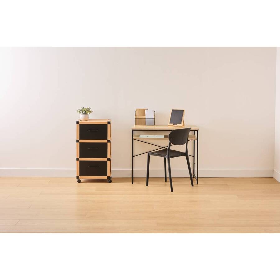 Tour de rangement, 3 niveaux, beige Cardy