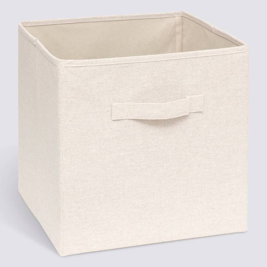 Panier, l.31 cm, beige Tidy box
