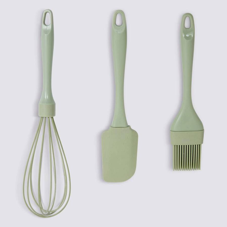 Ustensiles de pâtisserie, 3 pièces, plusieurs coloris 