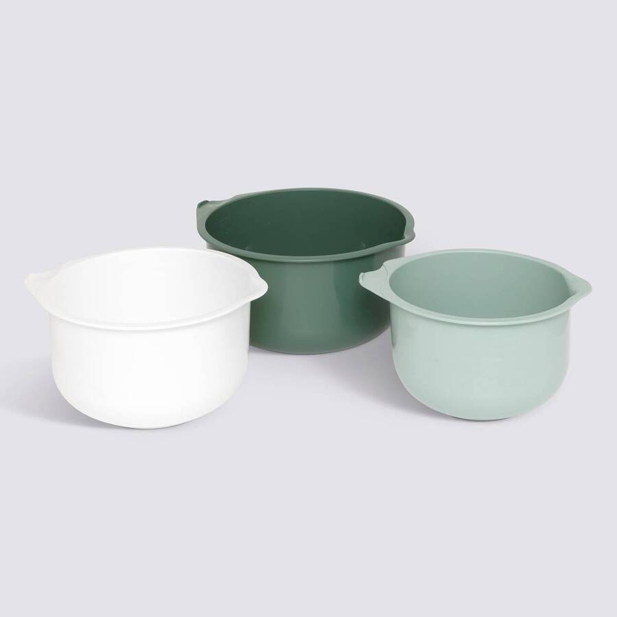 Lot de 3 bols à mixer, 1,5l/2l/3l 