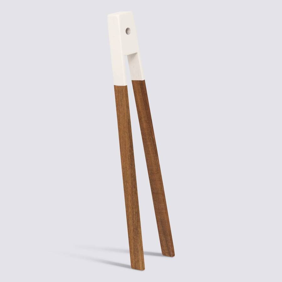 Pince à toast, l.5,5 cm, marron