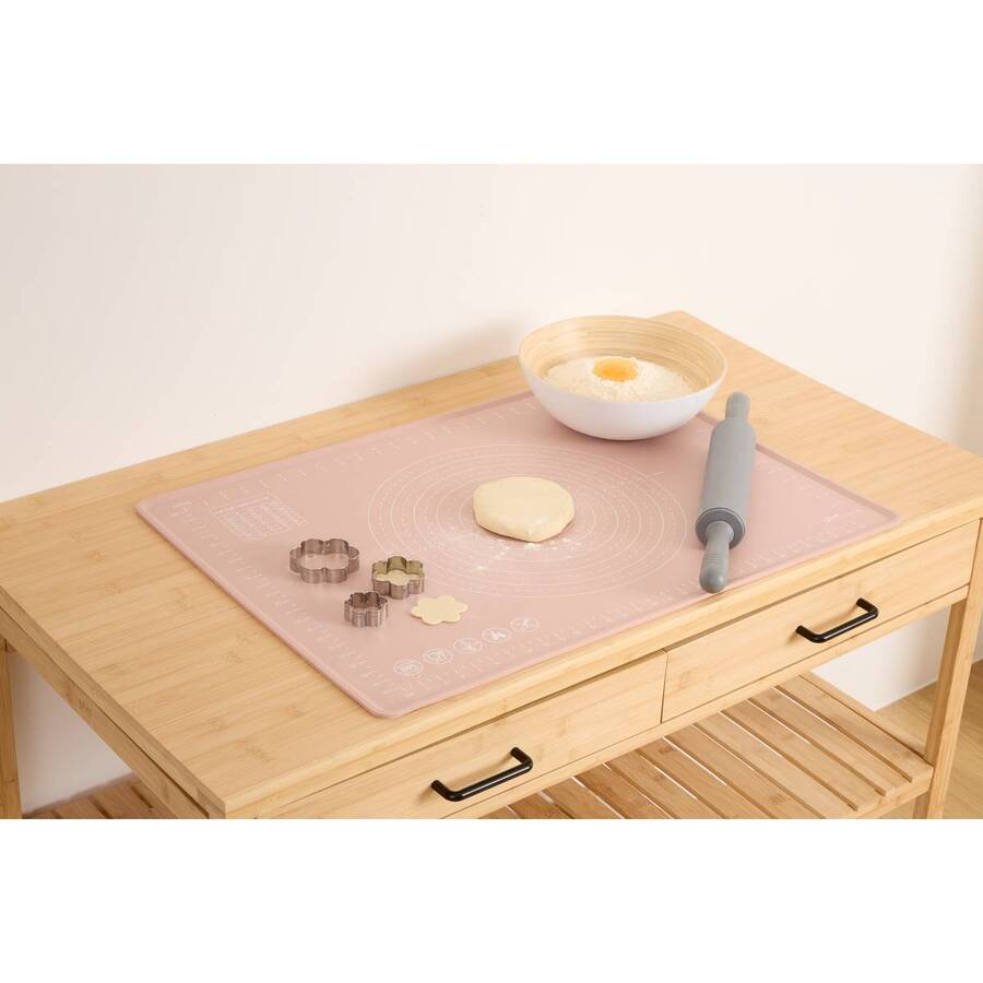 Tapis en siliconne, l.49,7 cm, plusieurs coloris 