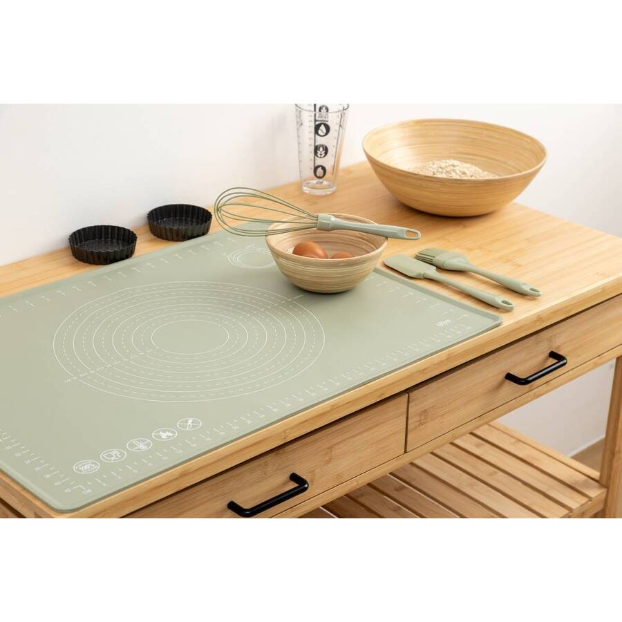 Tapis en siliconne, l.49,7 cm, plusieurs coloris 